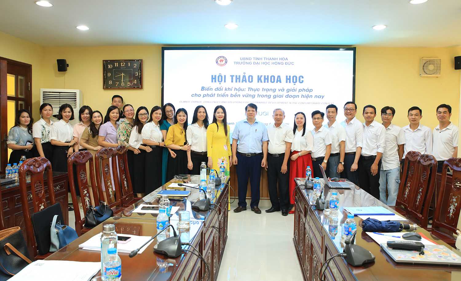 Trường Đại học Hồng Đức tổ chức hội thảo khoa học bàn giải pháp ứng phó với biến đổi khí hậu